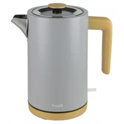 HUSLA Czajnik elektryczny szary 1,5 L