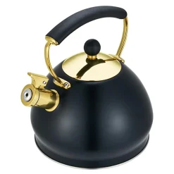 Czajnik glamour czarno-złoty 3 l