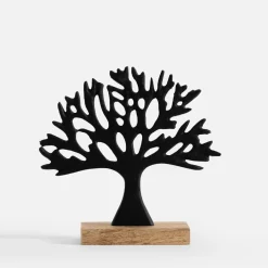 inny Dekoracja czarna DRZEWO 16 cm