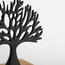 inny Dekoracja czarna DRZEWO 16 cm