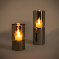 inny Dekoracja LED smoke ŚWIECZKA 18,3 cm