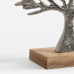 Figurki Dekoracyjne|inny Dekoracja srebrna DRZEWO 16 cm