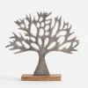 inny Dekoracja srebrna DRZEWO 25,5 cm