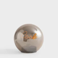 Dekoracje Led|inny Dekoracyjna LED szklana kula z napisem COOL