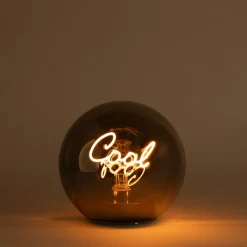 Dekoracje Led|inny Dekoracyjna LED szklana kula z napisem COOL