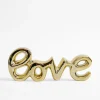 inny Dekoracyjny napis złoty LOVE 29x11,4 cm