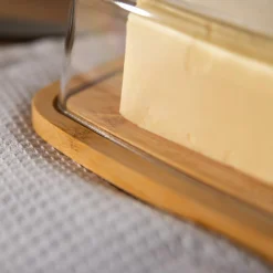 inny Deska bambusowa z kloszem