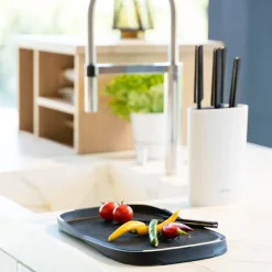 Noże I Deski Do Krojenia|Vialli Design Deska do krojenia LIVIO czarna