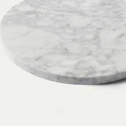 inny Deska do krojenia okrągła marmurowa 28x20 cm