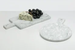 inny Deska do krojenia prostokątna marmurowa 33x15 cm