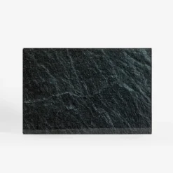 inny Deska do krojenia szklana czarna 20x30 cm