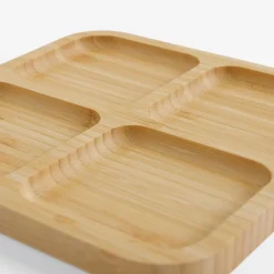 Miski, Patery I Półmiski|inny Deska do serwowania przekąsek bambusowa 20x20 cm