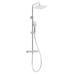 Deante Deszczownica z baterią prysznicową termostatyczną chrom ALPINIA