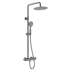 Deante Deszczownica z baterią prysznicową titanium NAC D1QK ARNIKA