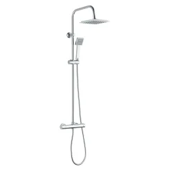 Deante Deszczownica z baterią termostatyczną chrom JOKO