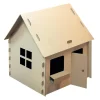 Przechowywanie|Pudełka I Pojemniki Do Przechowywania| Domek z kartonu do kolorowania 93x115x110 cm