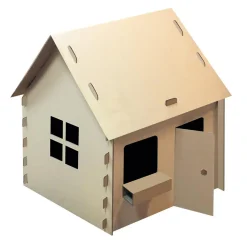 Przechowywanie|Pudełka I Pojemniki Do Przechowywania| Domek z kartonu do kolorowania 93x115x110 cm