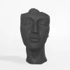 inny Donica głowa czarna 25x21x38 cm