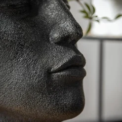 inny Donica głowa czarna 25x21x38 cm