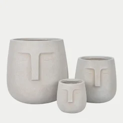 inny Donica twarz beżowa 30,5x29,5 cm