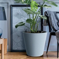 Donice Ogrodowe|Donice, Osłonki I Kwietniki|inny Doniczka stożkowata biała MILLY 46,7 cm