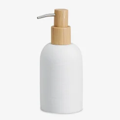 inny Dozownik do mydła biały 17.8 cm