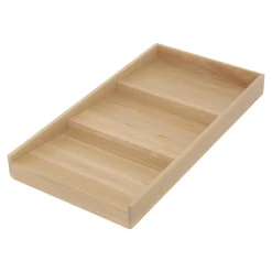 Wkłady Do Szuflad|Wyposażenie Szuflad| Drewniany wkład na przyprawy Q-WOOD moduł B 24,9 cm