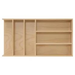 Drewniany wkład na sztućce Q-WOOD moduł A 24,9 cm