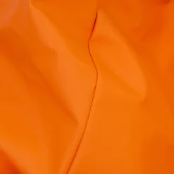 Dzieci Duży worek sako z pomarańczowej ekoskóry MEGA