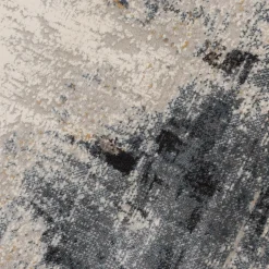 Dywany Z Krótkim Włosiem| Dywan abstrakcyjny jasnoszary NOVANTA 120x170 cm