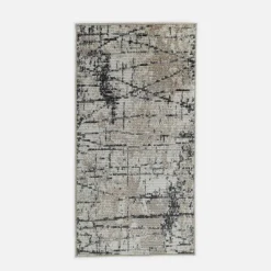 inny Dywan abstrakcyjny kremowo-szary HARMONY 80x150 cm