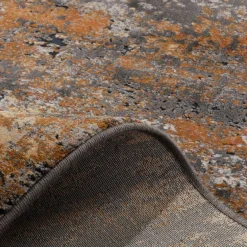 Dywany Z Krótkim Włosiem|inny Dywan abstrakcyjny szaro-rdzawy NOVANTA 200x290 cm