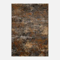 inny Dywan abstrakcyjny szaro-rdzawy NOVANTA 160x230 cm