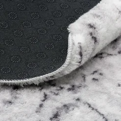 Dywany Do Prania W Pralce|Dywany Z Krótkim Włosiem| Dywan antypoślizgowy okrągły RIO MARMUR 100 cm