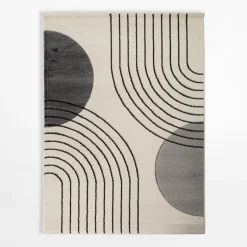 inny Dywan art déco kremowy MILLEY 120x170 cm