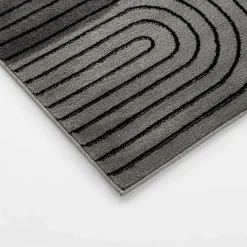 Dywany Z Krótkim Włosiem|inny Dywan art déco szary MILLEY 120x170 cm