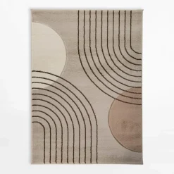 inny Dywan art déco łuki beżowy MILLEY 160x230 cm