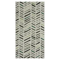 Chodniki|Dywany Zewnętrzne| Dywan beżowo-zielony na taras MUNRO 80x150 cm