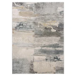 Dywan beżowy abstrakcja SORRENTO 120x170 cm