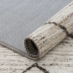 Dywany Z Krótkim Włosiem| Dywan beżowy w romby BRASS 160x230 cm