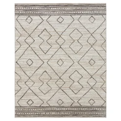 Dywan beżowy w romby BRASS 120x170 cm