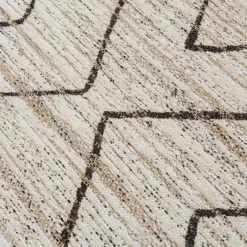 Dywan beżowy w romby BRASS 120x170 cm