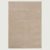inny Dywan beżowy WAVES 120x170 cm
