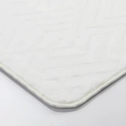 Dywany Z Krótkim Włosiem| Dywan biały DOVER 3D 160x230 cm