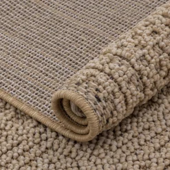 Dywany Zewnętrzne|Dywany Zewnętrzne| Dywan boho zewnętrzny beż BOUCLE 160x230 cm