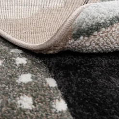 Dzieci inny Dywan BOND KIDS, balony, beżowo-zielony, okrągły, 120 cm