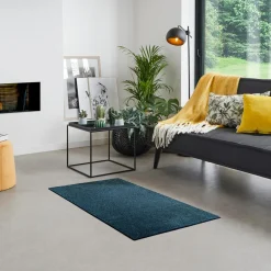 Chodniki|Dywany Z Krótkim Włosiem| Dywan ciemnoniebieski CLEVER 80x150 cm