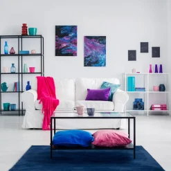 inny Dywan ciemnoniebieski PULY 80x150 cm