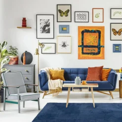 Dywany Shaggy|inny Dywan ciemnoniebieski PULY 160x230 cm