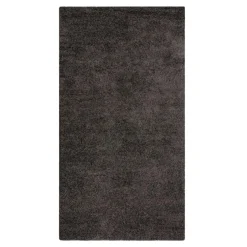 Dywany Do Prania W Pralce|Dywany Z Krótkim Włosiem| Dywan ciemnoszary REBOUND 60x115 cm